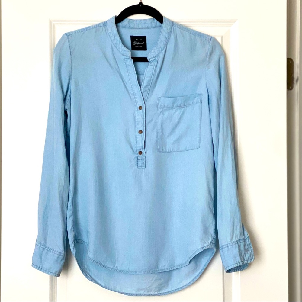 Jachs Girlfriend NY Lightweight Denim Pullover